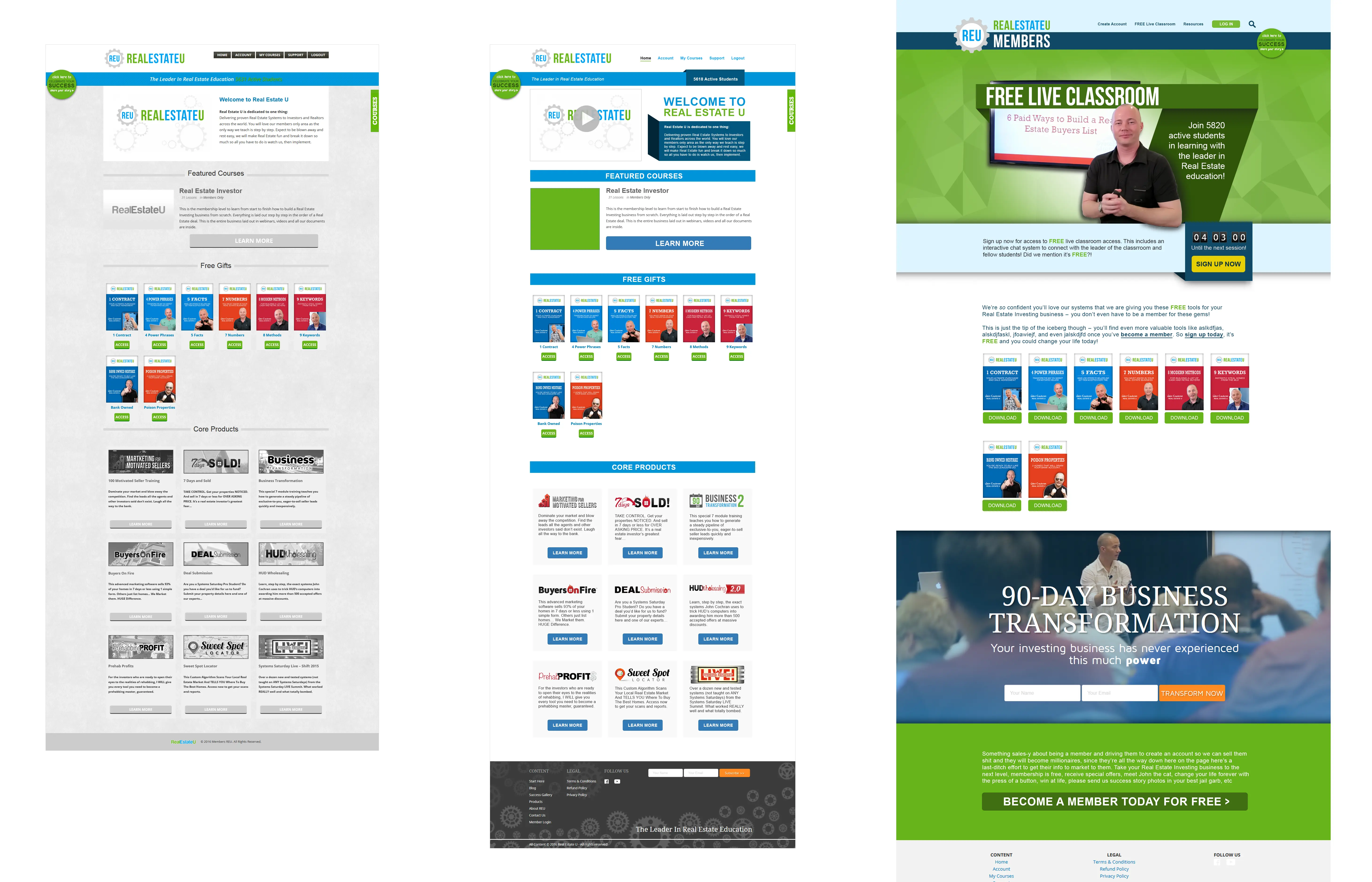 Homepage Update